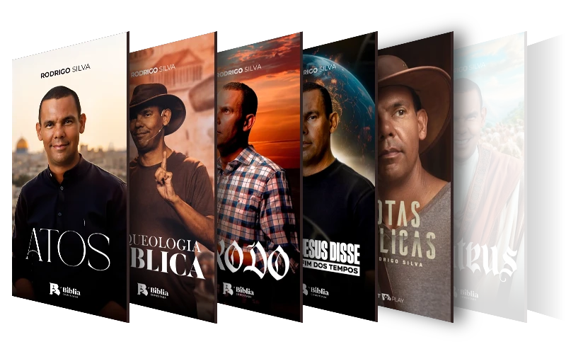 Capas de aulas e séries exclusivas da plataforma